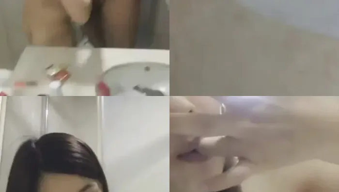 漂亮纹身美少女和大肚勐男炮友玩性爱自拍卫生间各种抽插爆操